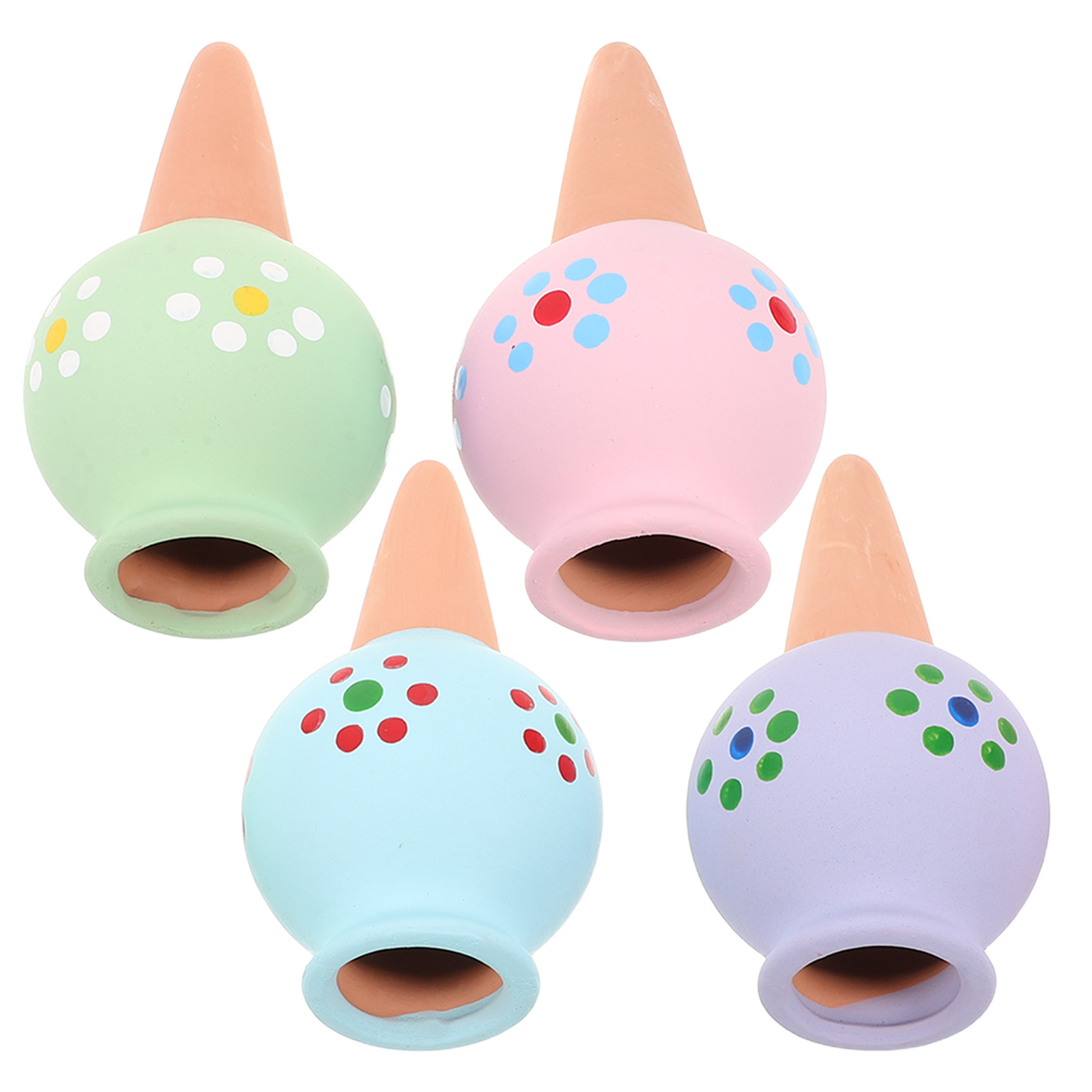 Terracotta Pot - 4Pcs Terracotta Slow Release Watering Stakes
