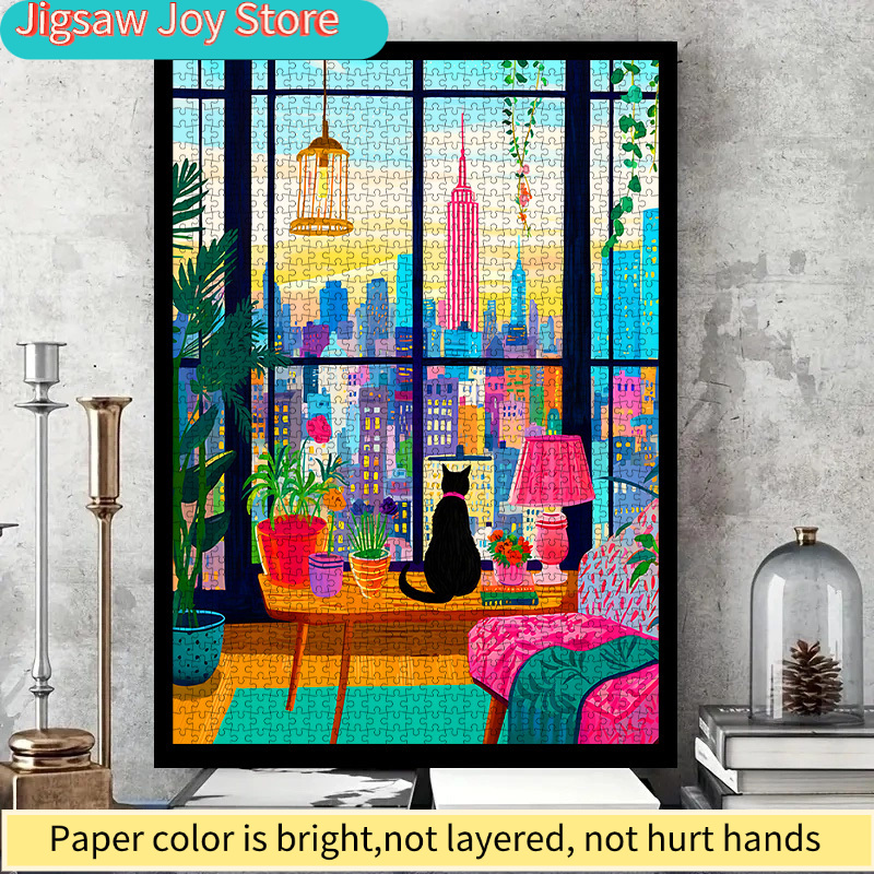 DIY Paper Puzzle, New York Cit - огляд і ціна The Plant Parent