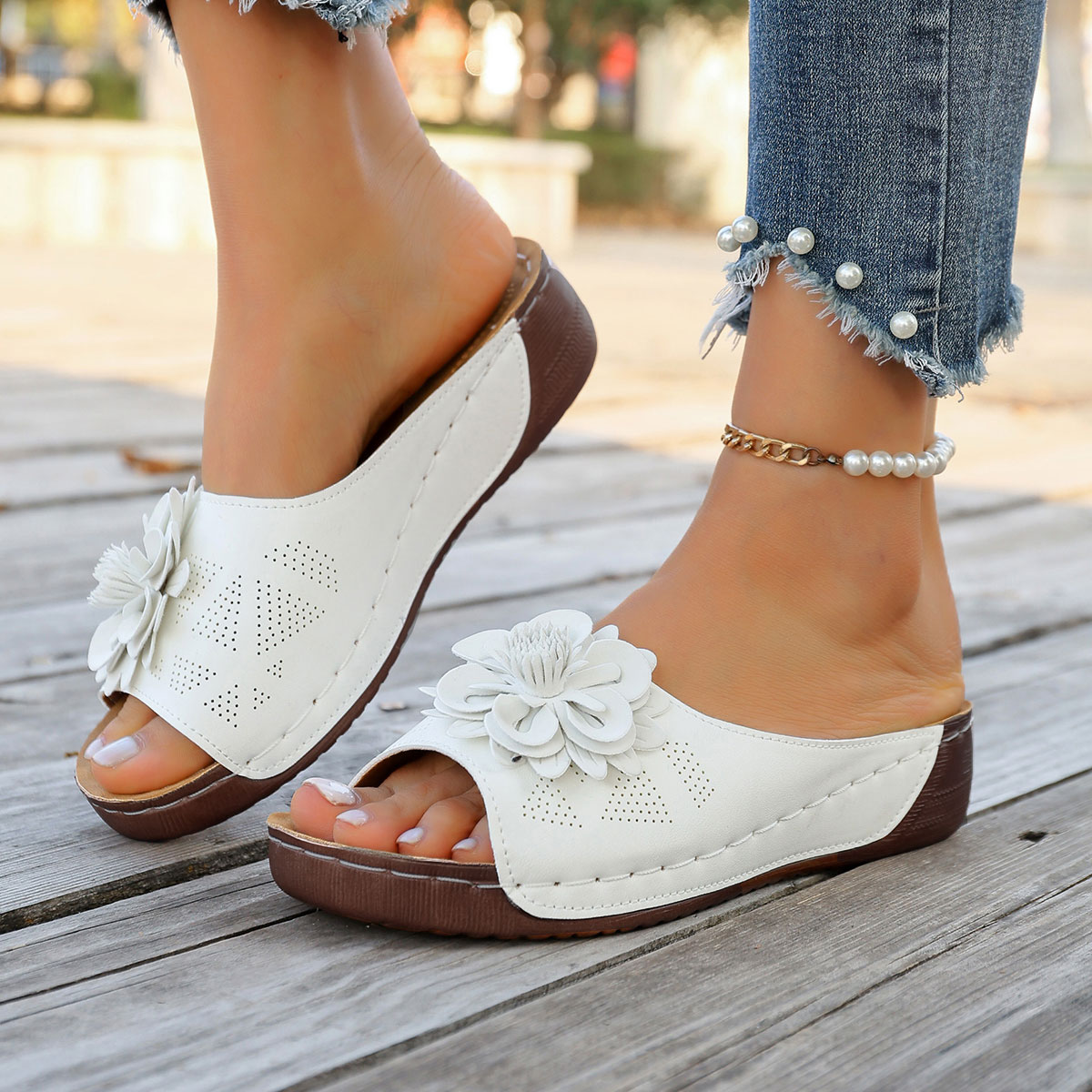 Women's Thick Sole Wedge Sanda - огляд і ціна Indoor Plants