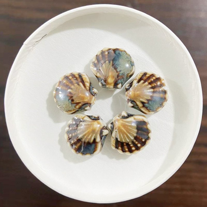 10PCS Kiln Turned Small Shells - огляд і ціна Snake Plant Ceramic