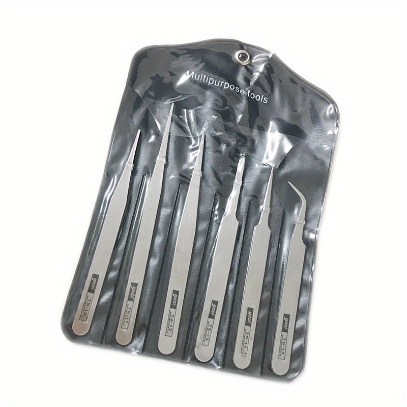 6-piece stainless steel tweeze - огляд і ціна Succulent Set