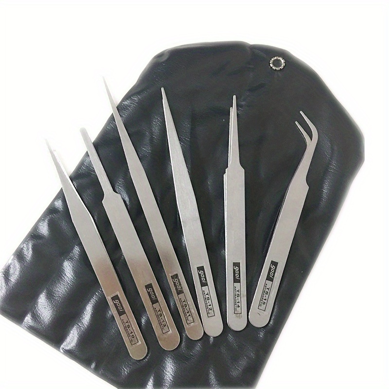 6-piece stainless steel tweeze - огляд і ціна Succulent Set