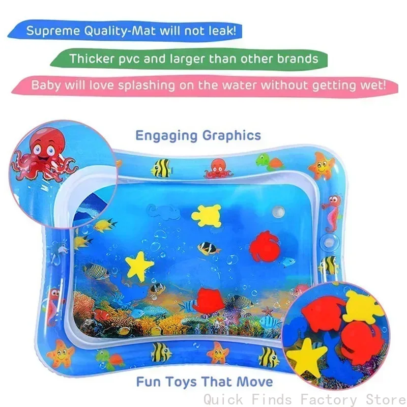Baby Water Play Mat Inflatable - огляд і ціна Repotting Mat