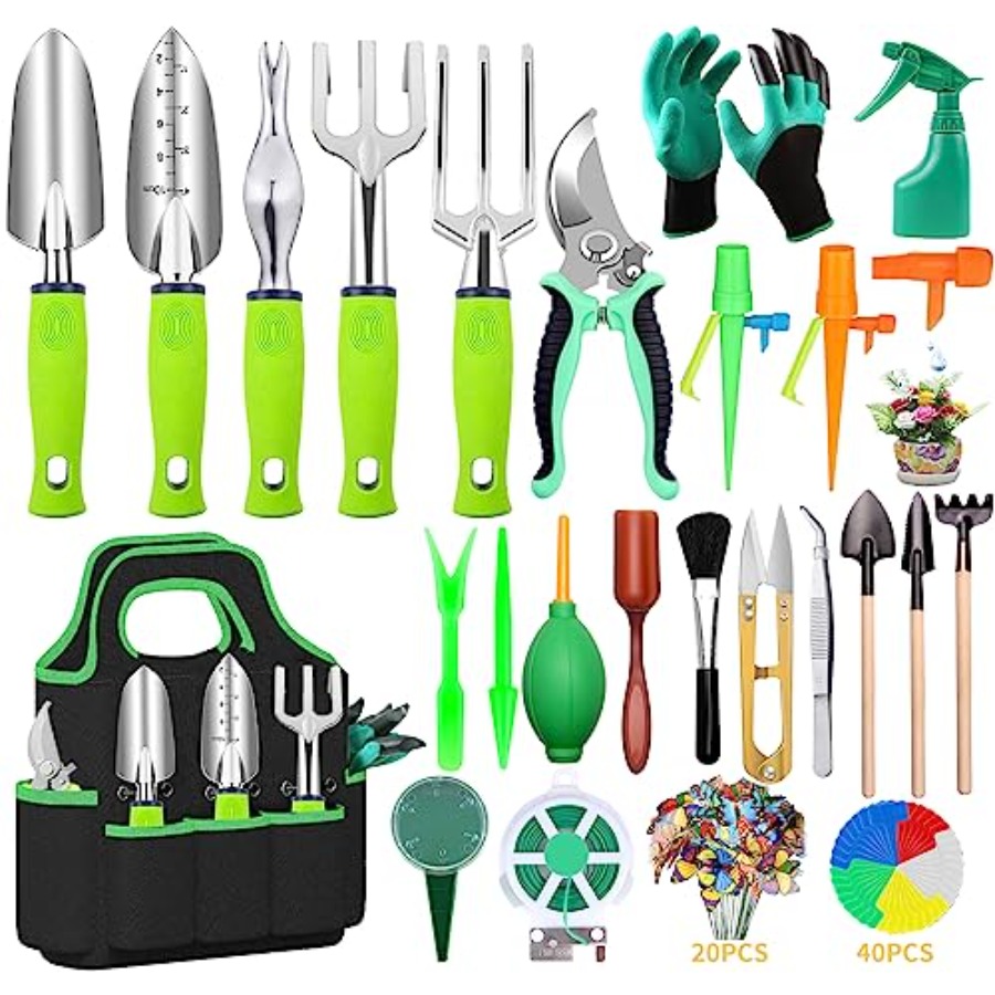 84 PCS Garden Tools Set, 10pcs - огляд і ціна Succulent Set