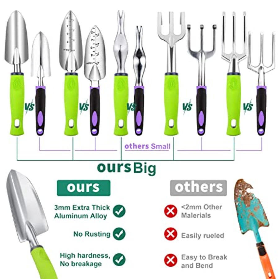 84 PCS Garden Tools Set, 10pcs - огляд і ціна Succulent Set
