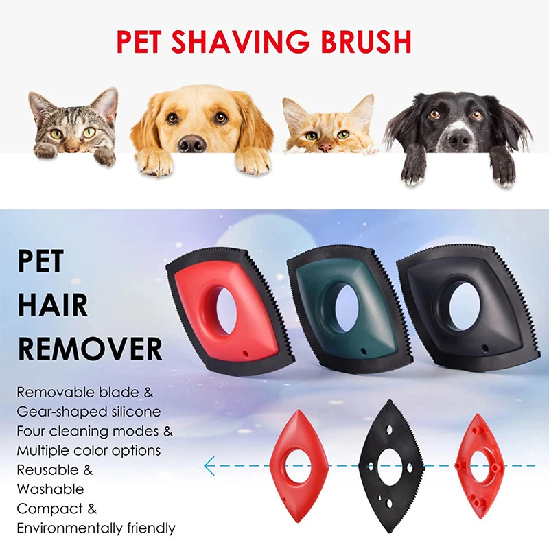4 Modes Pet Hair Remover Comb  - огляд і ціна Repotting Mat