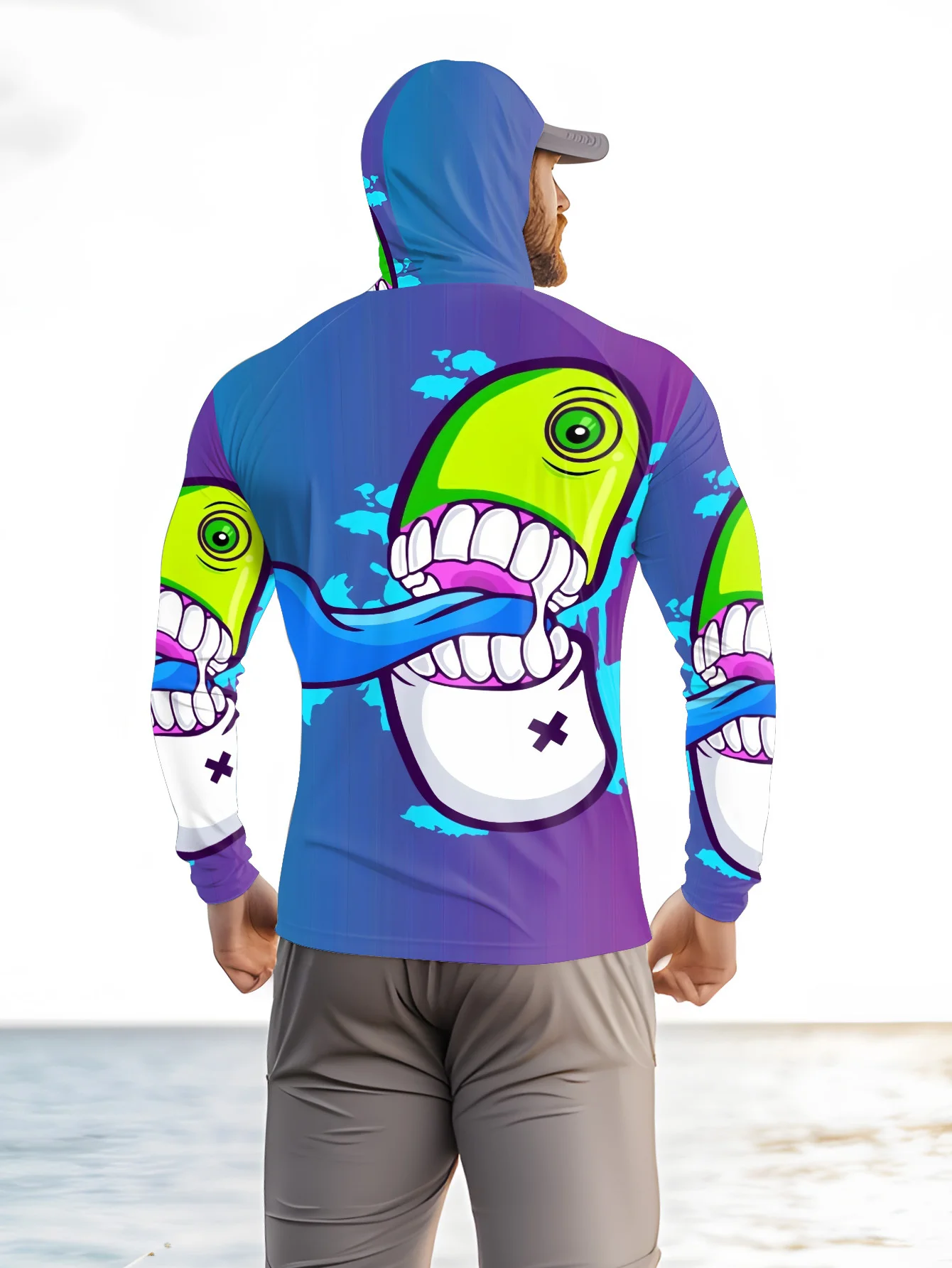 Men Cartoon Monster Graffiti F - огляд і ціна Monstera