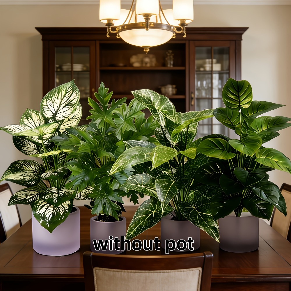 4PC Artificial Plants with 48L - огляд і ціна Fiddle Leaf Fig