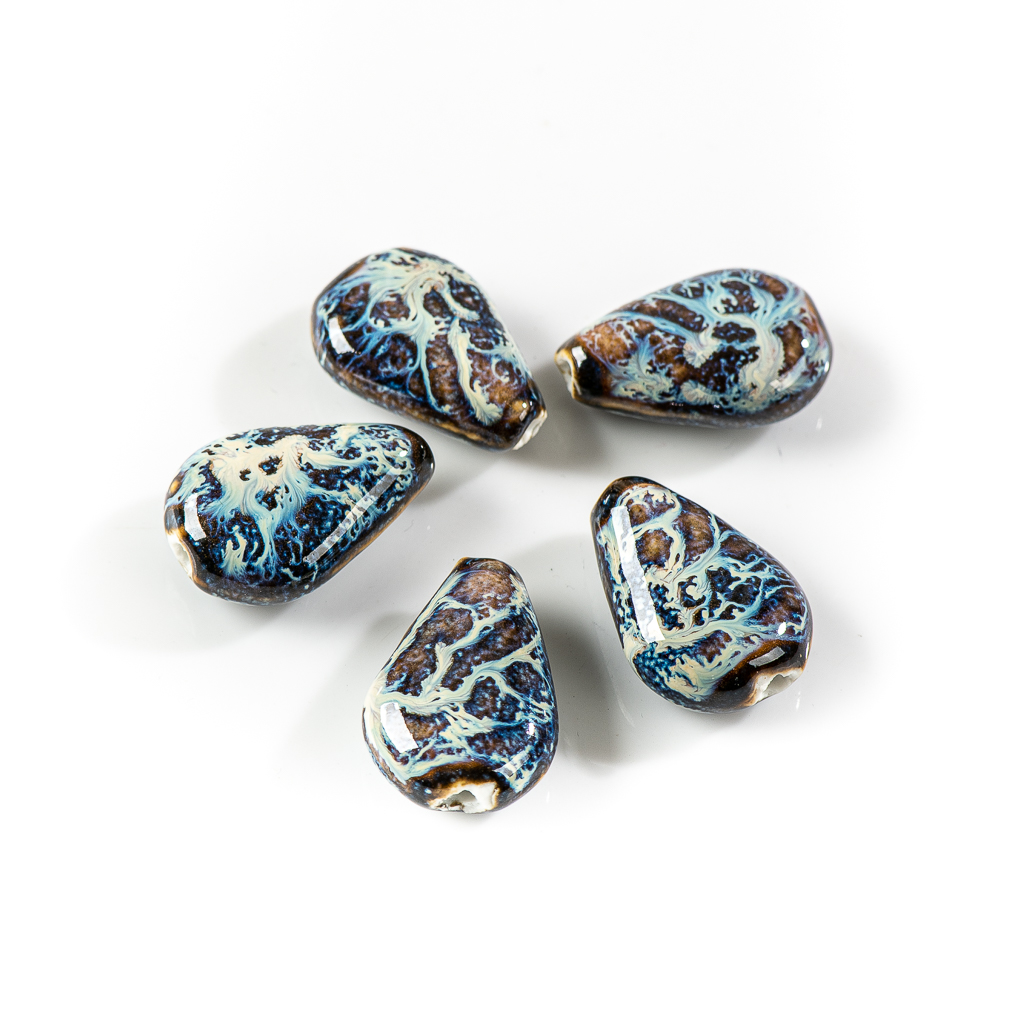28#5pcs Retro Color Water Drop - огляд і ціна Snake Plant Ceramic