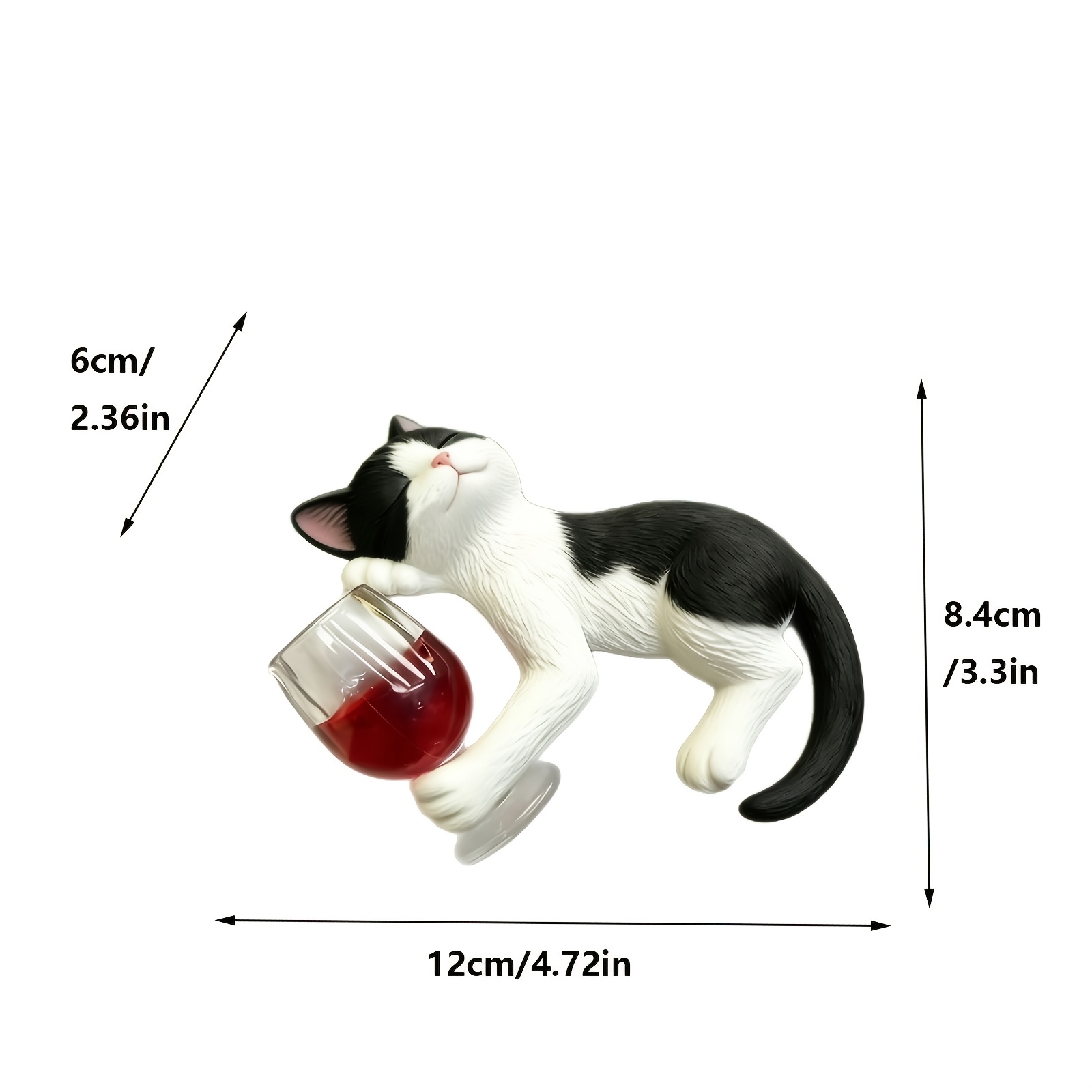Funny Drunk Tired Tuxedo Cat F - огляд і ціна Terracotta Pot