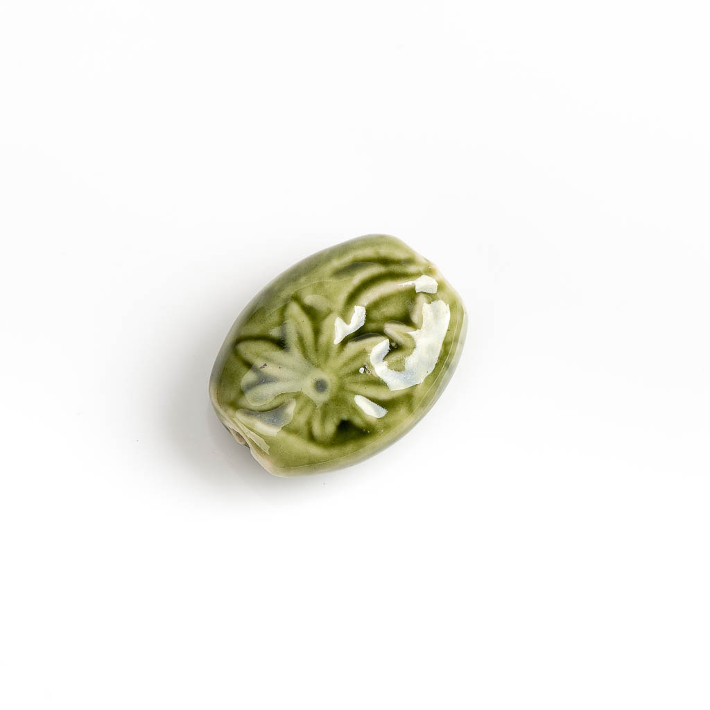 37# Big Flower Beramic Beads P - огляд і ціна Snake Plant Ceramic