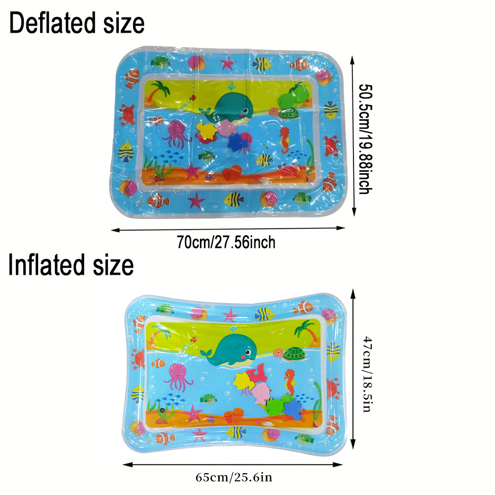 1pc Blue Whale Inflatable PVC  - огляд і ціна Repotting Mat