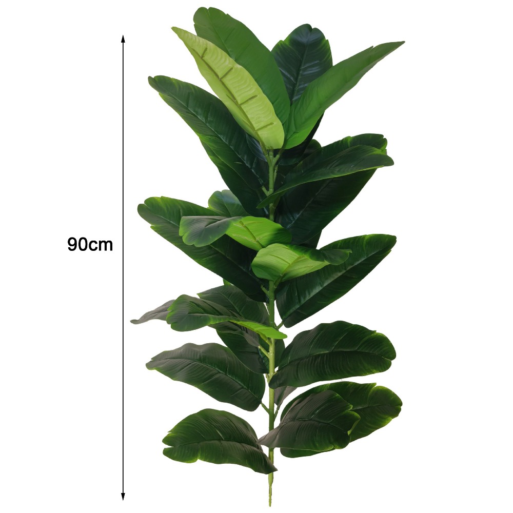 Green Plastic Artificial Ficus - огляд і ціна Fiddle Leaf Fig