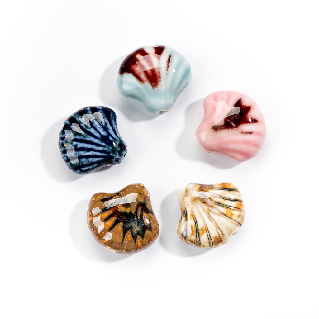 32#2pcs Multicolor Scallop Sha - огляд і ціна Snake Plant Ceramic