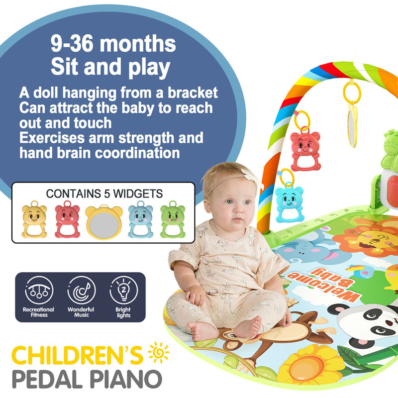 Baby Music Activity Gym Rug Pl - огляд і ціна Repotting Mat