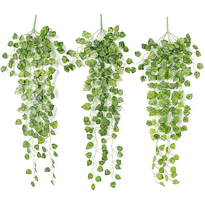 Artificial Basket Rattan Hangi - огляд і ціна Succulent Set