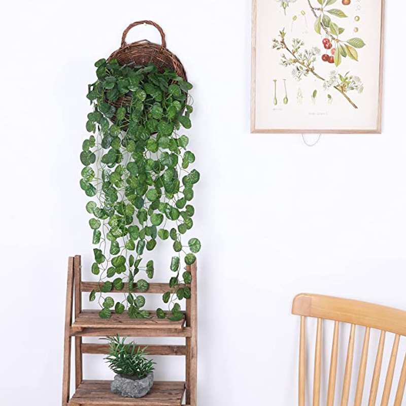 Artificial Basket Rattan Hangi - огляд і ціна Succulent Set