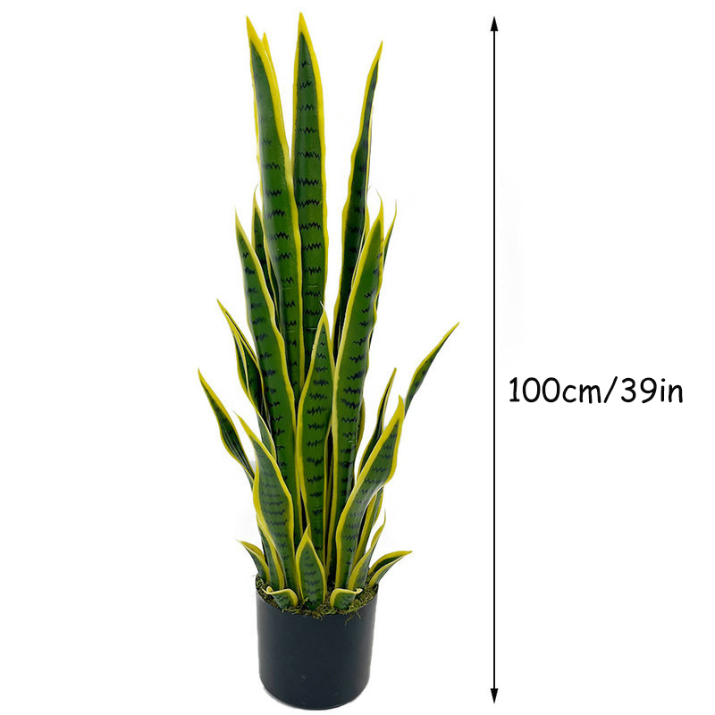 40-100cm Artificial Sansevieri - огляд і ціна Snake Plant