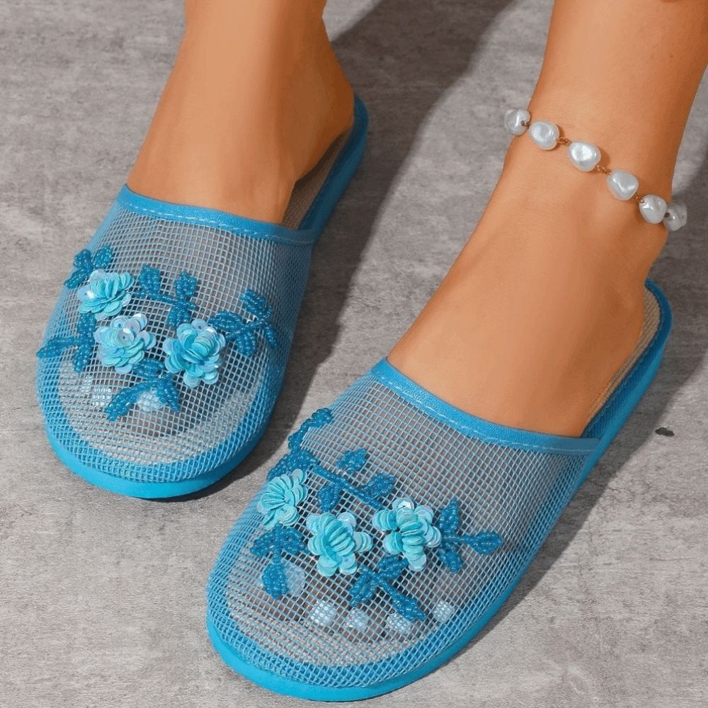 Casual Flower Embroidery Mesh  - огляд і ціна Indoor Plants