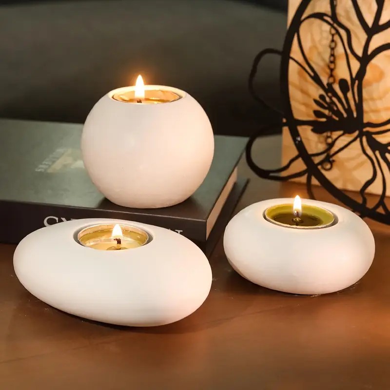 Tealight Candle Holder Resin S - огляд і ціна Terracotta Pot