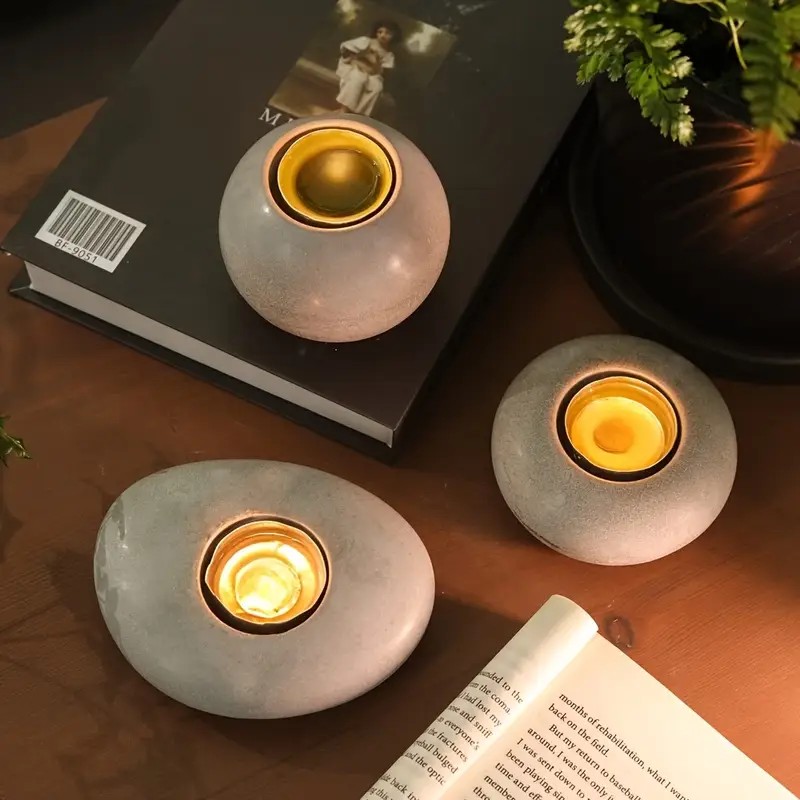 Tealight Candle Holder Resin S - огляд і ціна Terracotta Pot