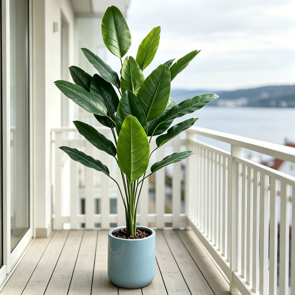 1PC 105cm Giant Artificial Ban - огляд і ціна Fiddle Leaf Fig