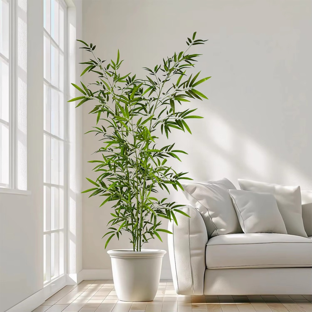 Artificial Green Bamboo PU+PVC - огляд і ціна Snake Plant