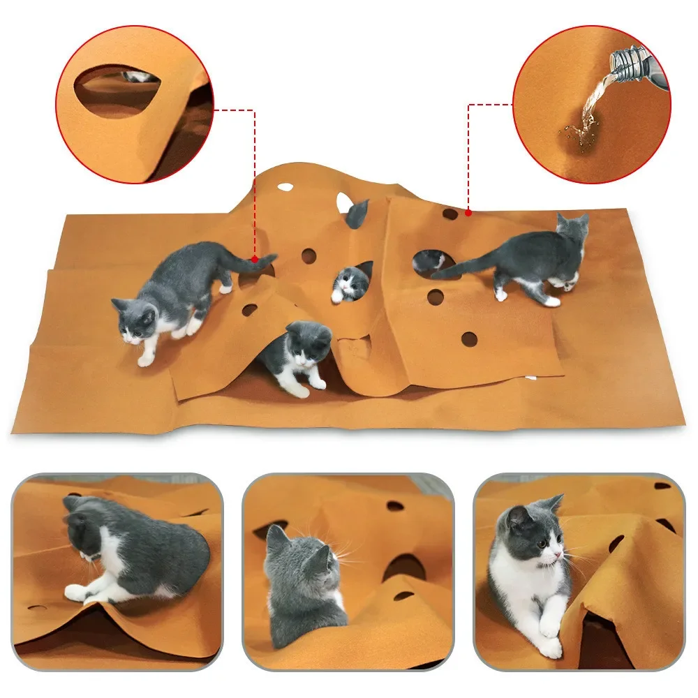 Cat Playing Game Mat Pet Toys  - огляд і ціна Repotting Mat