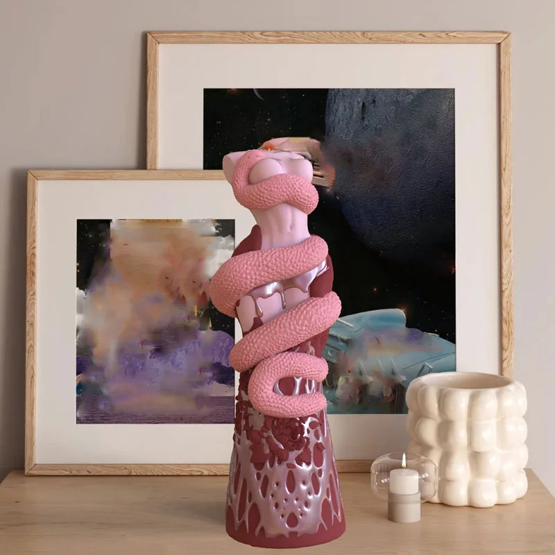 DIY Female Body Snake Silicone - огляд і ціна Snake Plant