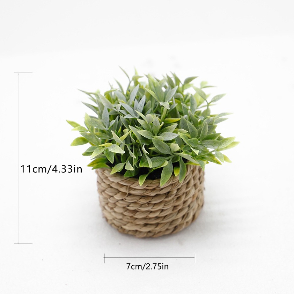 Green Artificial Potted Plant  - огляд і ціна Succulent Set
