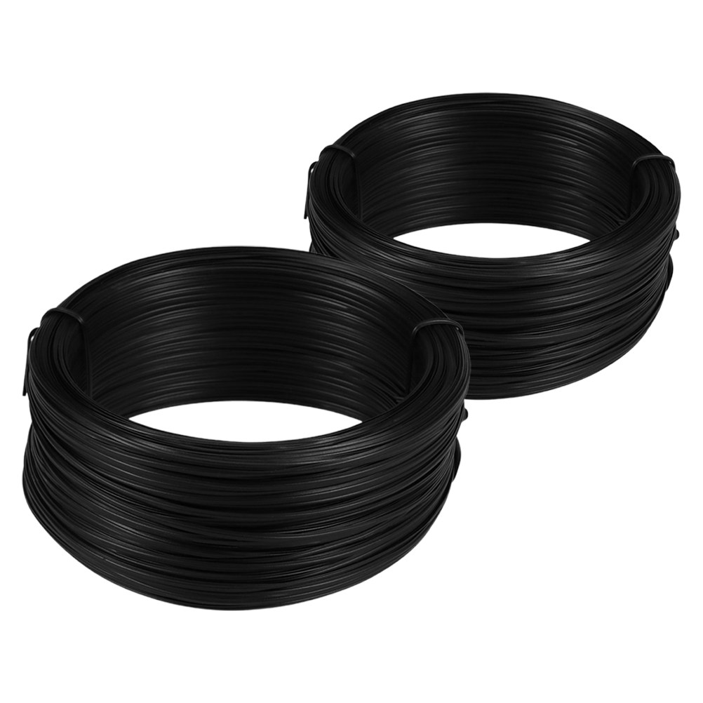 2Pcs Green Coated Wire Tie 55M - огляд і ціна Plant Support Stake