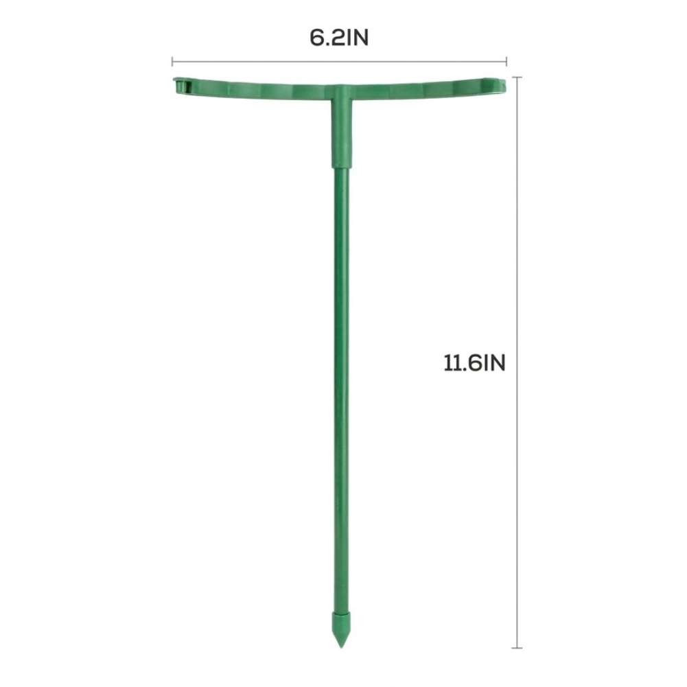 24 pcs Green Stackable Plant S - огляд і ціна Plant Support Stake