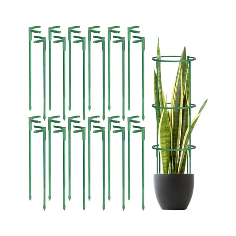 24 pcs Green Stackable Plant S - огляд і ціна Plant Support Stake