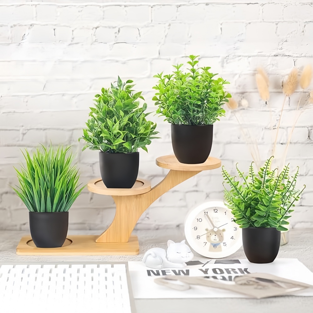 4pcs/set Mini Artificial Plant - огляд і ціна Succulent Set