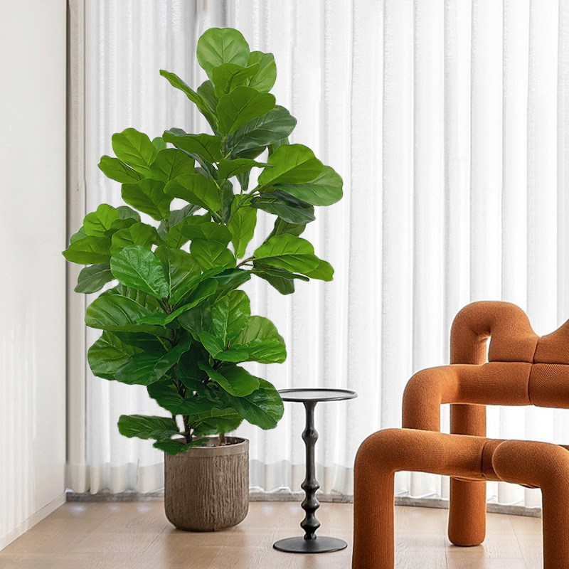 23-41in Artificial Ficus Tree  - огляд і ціна Fiddle Leaf Fig