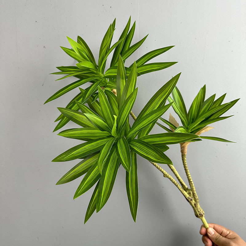 Simulated Green Plants 3 Heads - огляд і ціна Snake Plant
