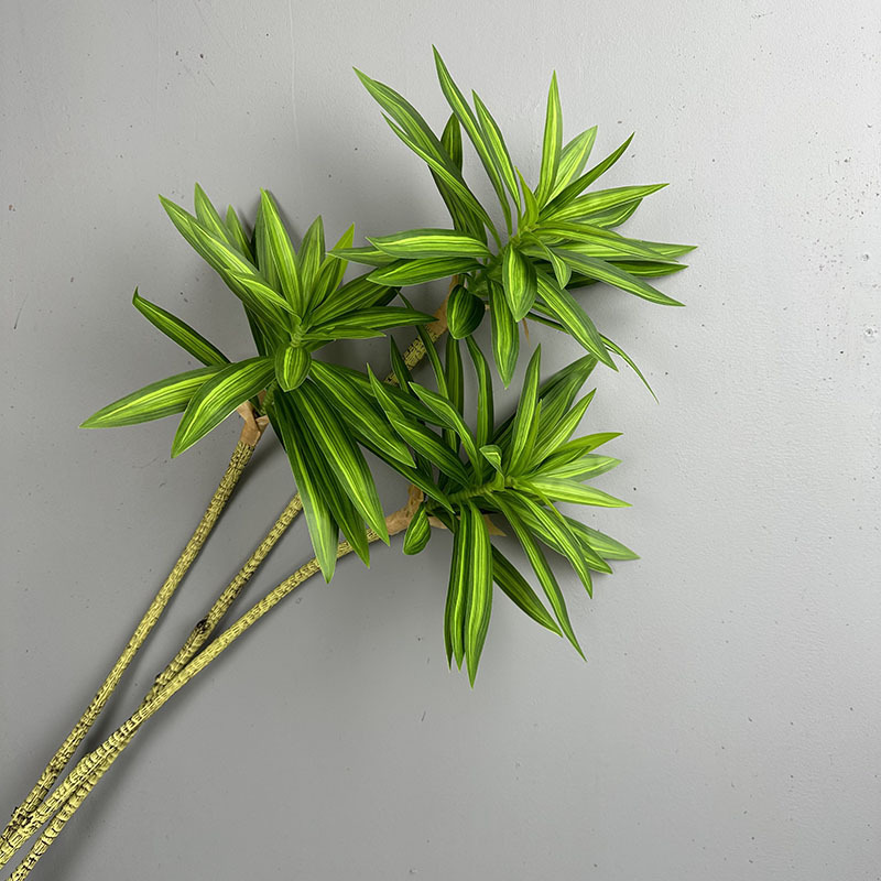 Simulated Green Plants 3 Heads - огляд і ціна Snake Plant