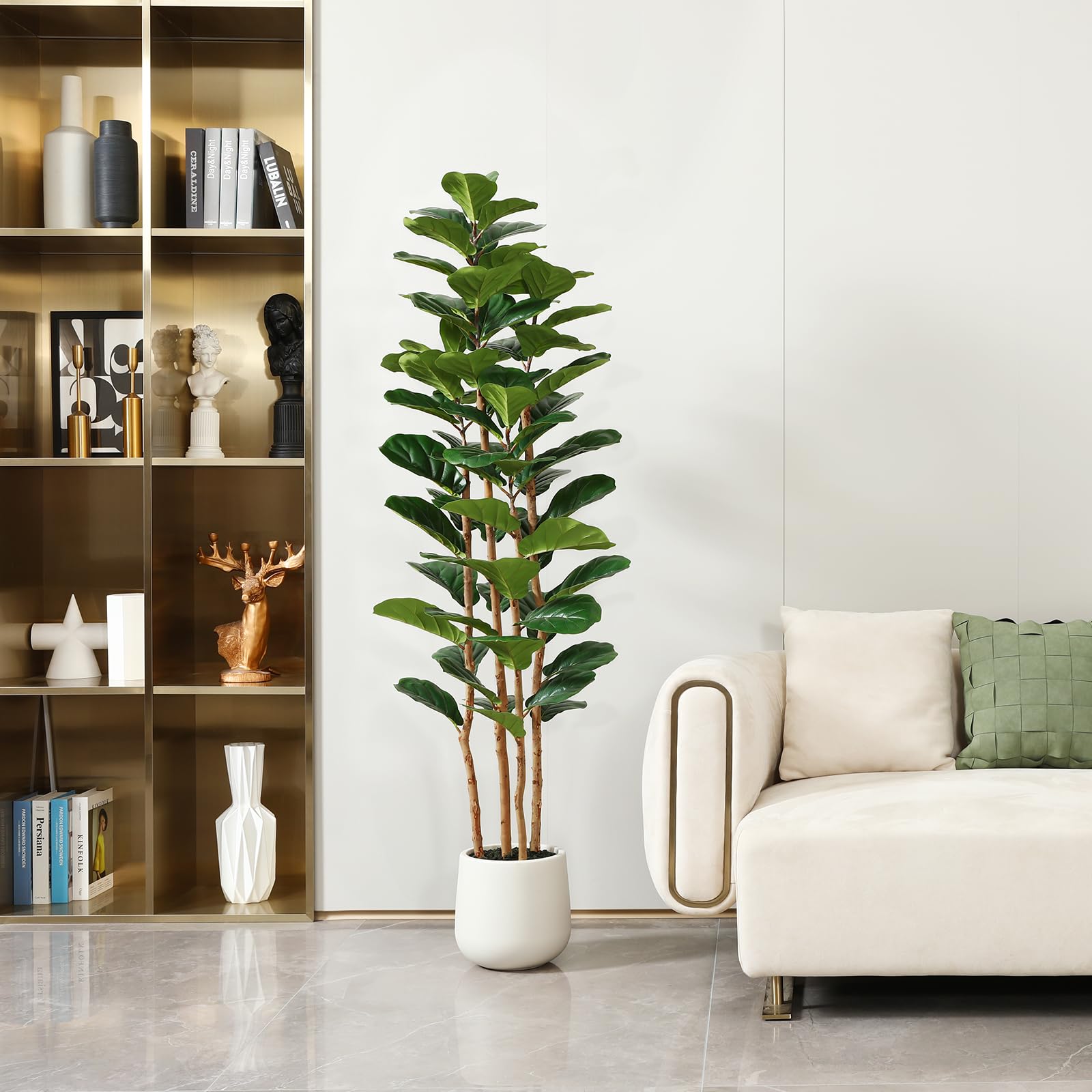 Artificial Fiddle Leaf Fig Tre - огляд і ціна Fiddle Leaf Fig