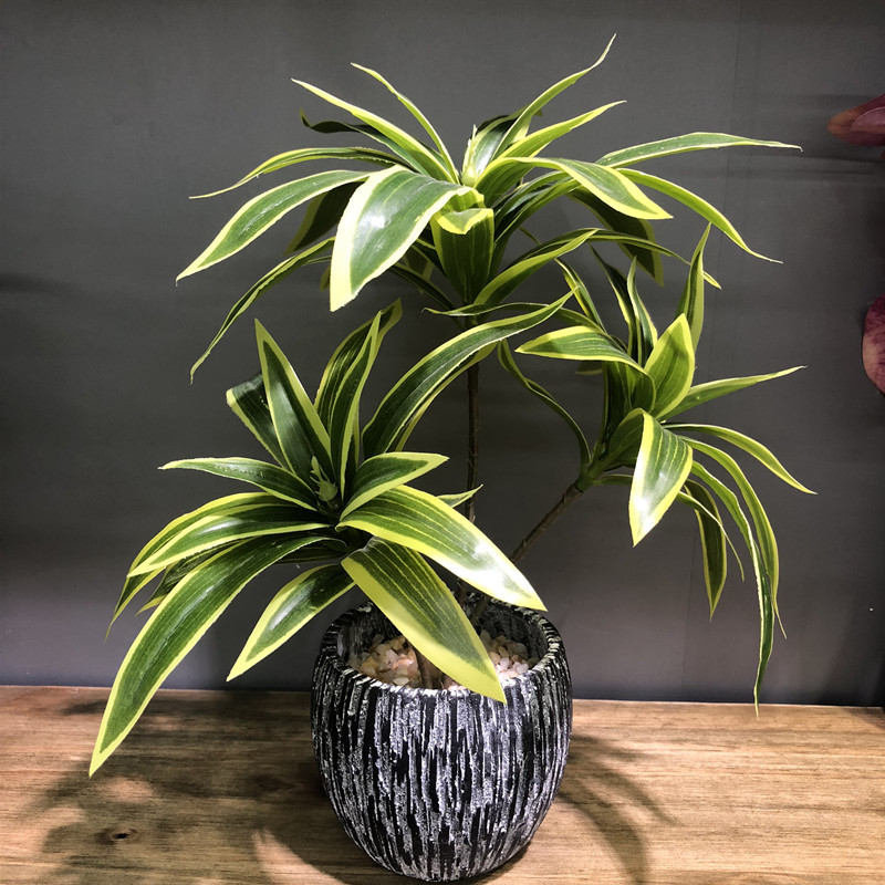 35CM 3 Fork Artificial Desktop - огляд і ціна Snake Plant