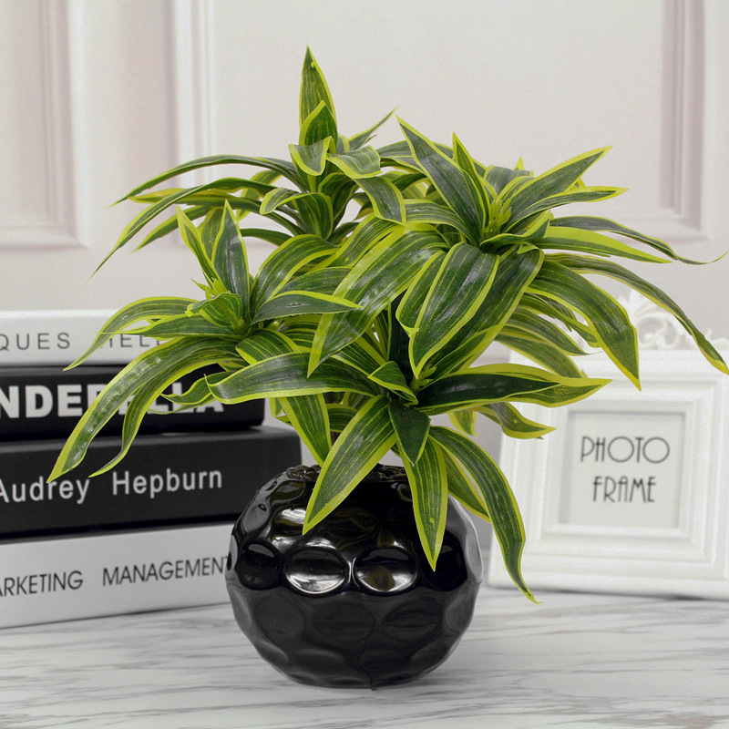 35CM 3 Fork Artificial Desktop - огляд і ціна Snake Plant