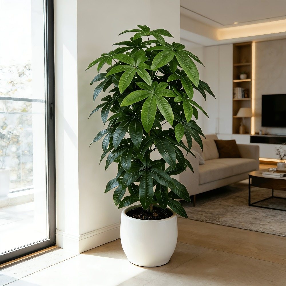 An Artificial Money Tree Pachi - огляд і ціна Fiddle Leaf Fig
