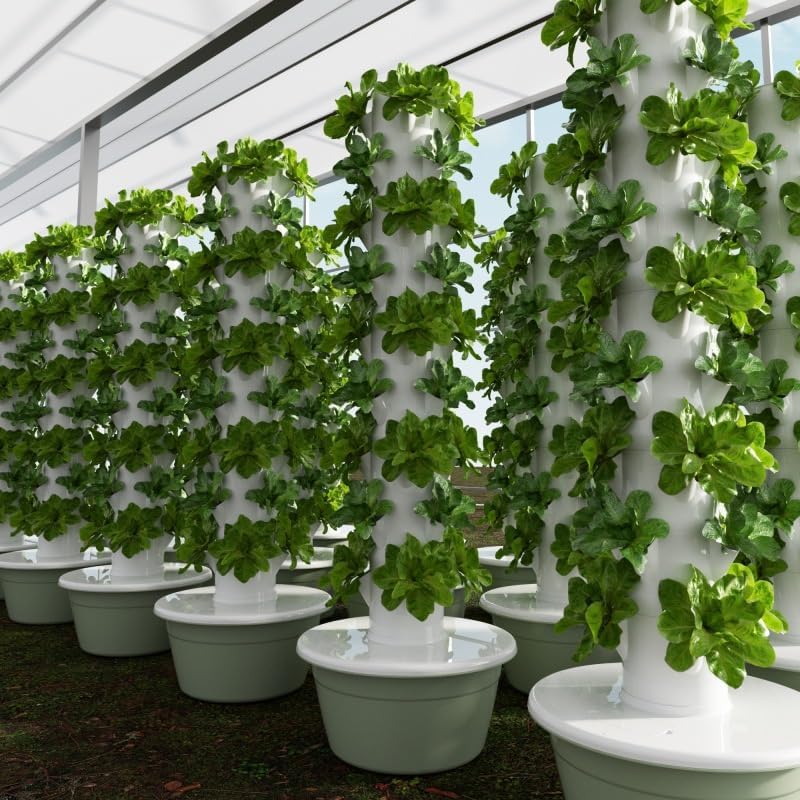 Vertical Hydroponic Grow Tower - огляд і ціна Pothos